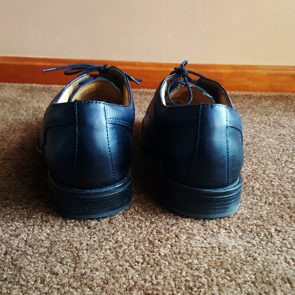 Croft & Barrow Black Leather Shoes main image 7